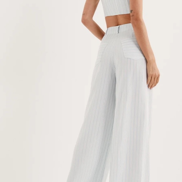 For Love and Lemons Skylar Wide Leg Pants and Cropped Corset Top! - Picture 4 of 4